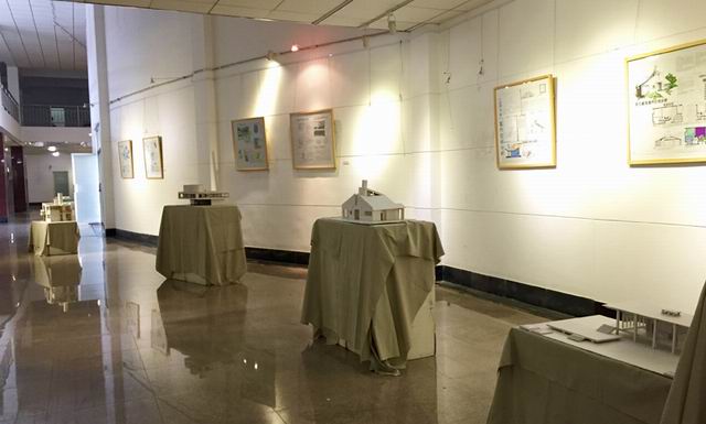 伟德国际1946源于英国举办室内设计原理课程教学成果展